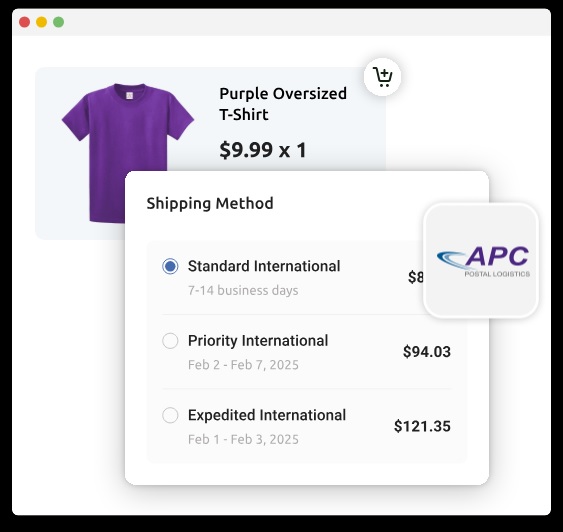 apc shipping soft